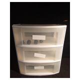Sterilite 3 drawer organizer on wheels