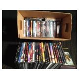 Box of DVDs