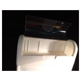 Rubbermade organizer wit 2 side drawers and flip up top