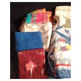 Lg quilts, blankets, and pillow cases