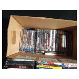 Lot of DVDs and a few empty cases