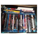 Lot of DVDs and a few empty cases