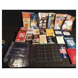 Coin/currency books, magazines and money sleeves