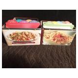 4 Collectible recipe tins full of recipes