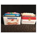 4 Collectible recipe tins full of recipes