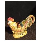 2 Ceramic roosters