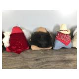 Lot of 7 Wini Dolls by Sue Malinski