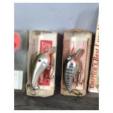 Lot of 7 Norman Fishing Lures in Original Packages