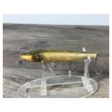 Lot of 6 Collectible Fishing Lures - Heddon Pumpkin Seed - Pikie Creek Chub (CCB Co Garrett Ind.) and More