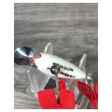 Lot of 6 Collectible Fishing Lures - Heddon Pumpkin Seed - Pikie Creek Chub (CCB Co Garrett Ind.) and More