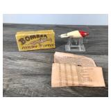 Collectible Bomber Wooden Fishing Lure in Original Box