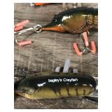 Lot of 10 Bagley’s Crayfish Fishing Lures