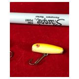 3 - Collectible South Bend Wood Oreno Fly Fishing Lures