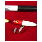 3 - Collectible South Bend Wood Oreno Fly Fishing Lures