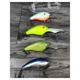 Lot of 10 Norman Fishing Lures