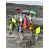 Lot of 10 Norman Fishing Lures
