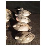 Gunny Sack of 8 Styrofoam duck decoys