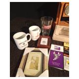 Wood clock, home decor and more