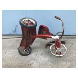 Vintage Metal Tricycle by Junior