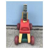 Vintage Fisher Price Riding Horse Toddler Ride On Toy 978 Pull Plastic Pony 1976