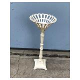 Vintage Cast Iron Candle Holder Pedestal