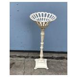 Vintage Cast Iron Candle Holder Pedestal