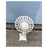 Vintage Cast Iron Candle Holder Pedestal