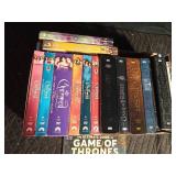 Games of Thrones and Charmed DVDs and more