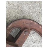 Vintage Antique Cast Iron Hand Well Water Pump - 2-Red Jacket MFG Co. Davenport IA