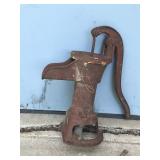 Vintage Antique Cast Iron Hand Well Water Pump - 2-Red Jacket MFG Co. Davenport IA
