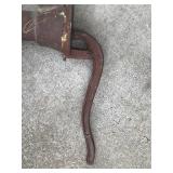 Vintage Antique Cast Iron Hand Well Water Pump - 2-Red Jacket MFG Co. Davenport IA