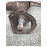 Vintage Antique Cast Iron Hand Well Water Pump - 2-Red Jacket MFG Co. Davenport IA