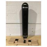 Dreo Nomad 36" Quiet Bladeless Oscillating Tower Fan Black/Silver: ETL Listed, 8 Speeds, Remote