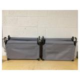 LOT OF 2 Ozark Trail Camping Folding with Easy Setup Cot