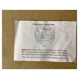 4PCS Ozark Trail 30 lb Canopy Weight Set