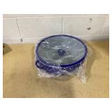 Sedona Kitchen Aluminum 12 Qt Caldero with Silicone Rim Glass Lid and Silicone Handle Holder