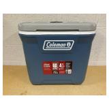 Coleman 316 Series 60QT Ice Chest Rolling Cooler with Wheels, Lakeside Blue