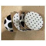 Kate Spade On The Dot Dinner Plates (Set of 4)