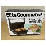 Elite Cuisine 3-in-1 Panini Press & Grill