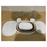 Corningware French White 10-Piece Round Bakeware Set