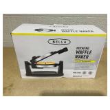 Bella Classic Rotating Belgian Waffle Maker with Nonstick Plates