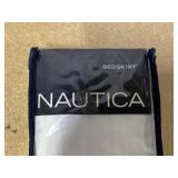 Nautica Solid Tailored Split Corner Bedskirt, King