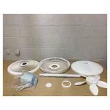 Lasko 18" Cyclone Pedestal 3-Speed Fan, Model, White with Remote