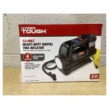 Hyper Tough DC 12V Heavy Duty Direct Drive Digital Tire Inflator with Detachable LED Light
