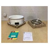 The Pioneer Woman 6 Qt Digital Slow Cooker with Locking Lid, Linen Speckle