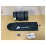 Ozark Trail Self-Inflating Camp Pad with Pillow - Grey, Adult, 78" L x 25" W x 2" H