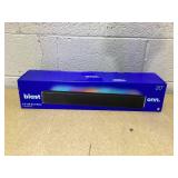 onn Bluetooth 2.0 Channel Soundbar with Multi-Color LED Lighting, 20", Black