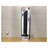 Vornado 4T Oscillating Tower Fan with Remote Control, 40" Tall, Black