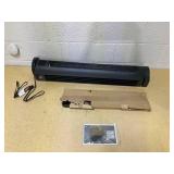 Vornado 4T Oscillating Tower Fan with Remote Control, 40" Tall, Black