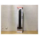 Vornado 4T Oscillating Tower Fan with Remote Control, 40" Tall, Black